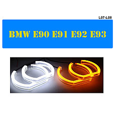 LED два цвята кристални ангелски очи за BMW E90 E92 - L07 / L08 - Sellzone.bg LED два цвята кристални ангелски очи за BMW E90 E92 - L07 / L08